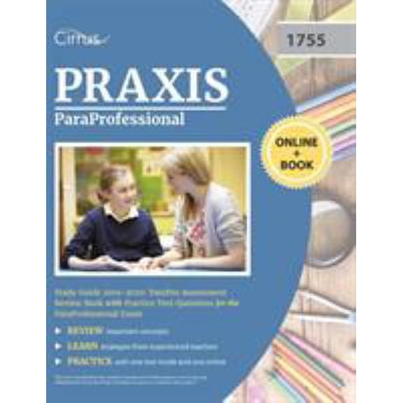 Pre-Owned ParaProfessional Study Guide 2019-2020: ParaPro Assessment Review Book with Practice Test Questions for the ParaProfessional Exam (Paperback) 1635304415 9781635304411