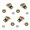 Green color, variant on 4Pcs Universals Door Stoppers Zincs Alloys Cabinet Doors Stopper Noiseless Door Catches