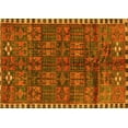 thumbnail image 1 of Ahgly Company Indoor Rectangle Persian Yellow Traditional Area Rugs, 2' x 4', 1 of 4