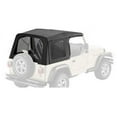 thumbnail image 2 of $100 Rebate Available -Bestop 55629-15 Jeep Wrangler with Tinted Windows Supertop Replacement Skins, Black Denim Fits select: 1997-2006 JEEP WRANGLER / TJ, 2 of 2