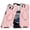 Pink, variant on Kryonix for iPhone 16e 6.1'' Case with Screen Protector,Includes a Sliding Camera Cover,360° Magnetic Rotated Ring Kickstand,Military Grade Shockproof Protective Cover,Silver