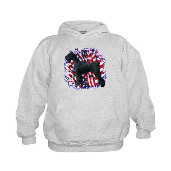 CafePress - Giant Schnauzer Patriot - Kids Hooded Sweatshirt, Classic Hoodie