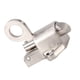 thumbnail image 5 of Cerradura de ventana - Puerta de ventana Anillo de tracción de seguridad Perno de puerta de rebote de resorte Cerradura de pestillo de aluminio, 5 of 14
