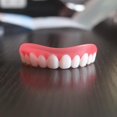 thumbnail image 1 of Comfortable Temporary White Veneer Dentures for Instantly Covering Missing Teeth, 1 of 3
