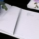 thumbnail image 4 of Libro de Invitados Encaje Flores Púrpuras Firma Libro Decoración Del Partido, 4 of 9