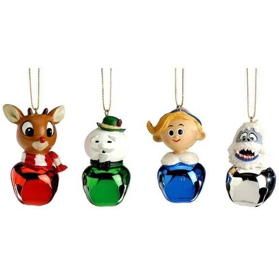 Rudolph the Red Nose Reindeer 22348 Rudolph and Friends Jingle Buddies, 4-Piece