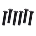 thumbnail image 2 of 3.5*15mm Guitar Bridge Saddle Mounting Screws Inner Hexagon Screws Replacement Black, 2 of 8