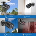 thumbnail image 5 of Restored ZOSI 4 Pack 1080P 2.0MP 1920TVL HD-TVI Security Cameras Outdoor Indoor 80ft Night Vision Wired Surveillance Camera for HD-TVI, AHD, CVI DVR, 5 of 9