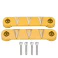 thumbnail image 2 of Front Axle Fender Decor,Front Axle Mudguard Plate Front Axle Fender Plate Front Axle Plate Cover Replacement Exceptional Value, 2 of 14