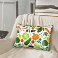 thumbnail image 3 of Disketp Vegetables2 Satin Pillowcase For Hair And Skin - Satin Pillow Cases Standard Size 20x30 Inches With Zipper,Gifts For Women Men, 3 of 8