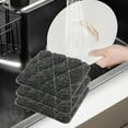 thumbnail image 6 of Fiocias 3 Pieces Scrub Sponges for Kitchen Non Scratching Multipurpose Dish Scrubber for rectangle, 6 of 9