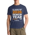 thumbnail image 5 of 2026 Graduation Double Sided Different Design T-Shirt, Senior 2026 Tee Class of 2026 Celebration T-Shirt, 2026 Double Sided Tee OdeJous Dark Blue L, 5 of 6