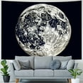 thumbnail image 4 of Patifu Moon Clouds Tapestry Wall Hanging Unique Style Graphic Tapestries Home Wall Decor Art for Living Room Bedroom Apartment Farmhouse Dorm Wall Art Tapestry Short Plush 40x60inch, 4 of 6