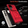 thumbnail image 7 of Fashion Case with Holder Stander Kickstand Drop Resistant Shockproof Case For Samsung Galaxy S25 Ultra, 7 of 7