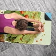 thumbnail image 5 of Coconut Jujube Tree Gym Yoga Mat Towel with Storage Bag, 72.8"x26.8" - Pilates, Fitness, Yoga Blankets - Suitable for Yoga, Pilates, Fitness, etc., 5 of 6