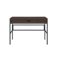 thumbnail image 6 of CoSoTower Oak & Black Finish Writing Desk W/Usb, 6 of 9