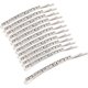 thumbnail image 1 of Juego de 12 piezas de diamantes de imitación, pinzas para el cabello de Metal plateado, pinzas para el cabello de cristal, se adapta a diamantes de imitación para mujeres y niñas, 1 of 5