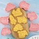 thumbnail image 5 of Moldes de grabación en relieve de galletas Moldes de plástico para galletas Herramienta de decoración de cupcakes Sello Fabricación de chocolate Suministros para hornear DIY 8 piezas Inevent HA009501-00B, 5 of 6