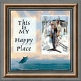 thumbnail image 4 of Deep Sea Fisherman's Happy Place, Fishing Gifts, Beach, Boating or Fishing Decor, Personalized Picture Frame, 10X10 9723, 4 of 6