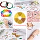 thumbnail image 4 of 7800 cuentas pequeñas de cristal de 0.079 in para hacer joyas, para pulseras, pendientes, kit de suministros, 4 of 6