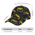 thumbnail image 5 of Goofa Monster Truck1 Printed Baseball Cap for Men and Women - Adjustable Unisex Hat for Sports and Casual Wear,Sun protection Casual Outdoor Everyday Fashion Cap, 5 of 9