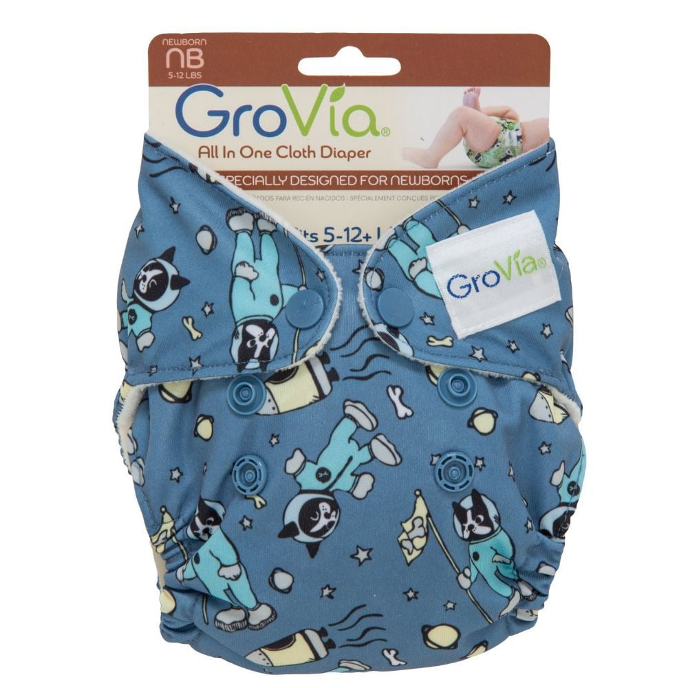 AIO Newborn Cloth Diaper Astro