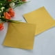 200Pcs Square Sweets Candy Chocolate Lolly Paper Aluminum Foil Wrappers Gold - image 5 of 7
