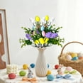 thumbnail image 4 of Lunxisen 3 Pcs Easter Decorations Spring Artificial Floral Stems Decor for Home Vase Filler Table Centerpiece, 4 of 8