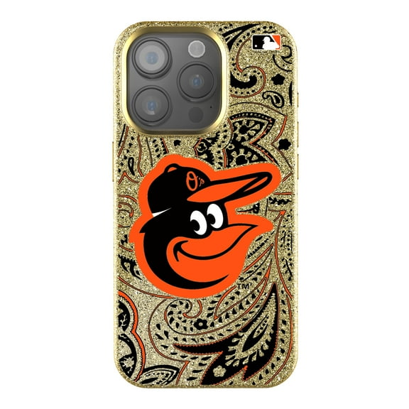 Keyscaper Baltimore Orioles Paisley Bling iPhone Case