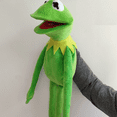 thumbnail image 1 of RV Marioneta de rana Comit, rana de peluche, espectáculo de marionetas, muñeca de marioneta de rana suave adecuada para juego de rol - verde, 16 cm Rojo Verde, 1 of 5
