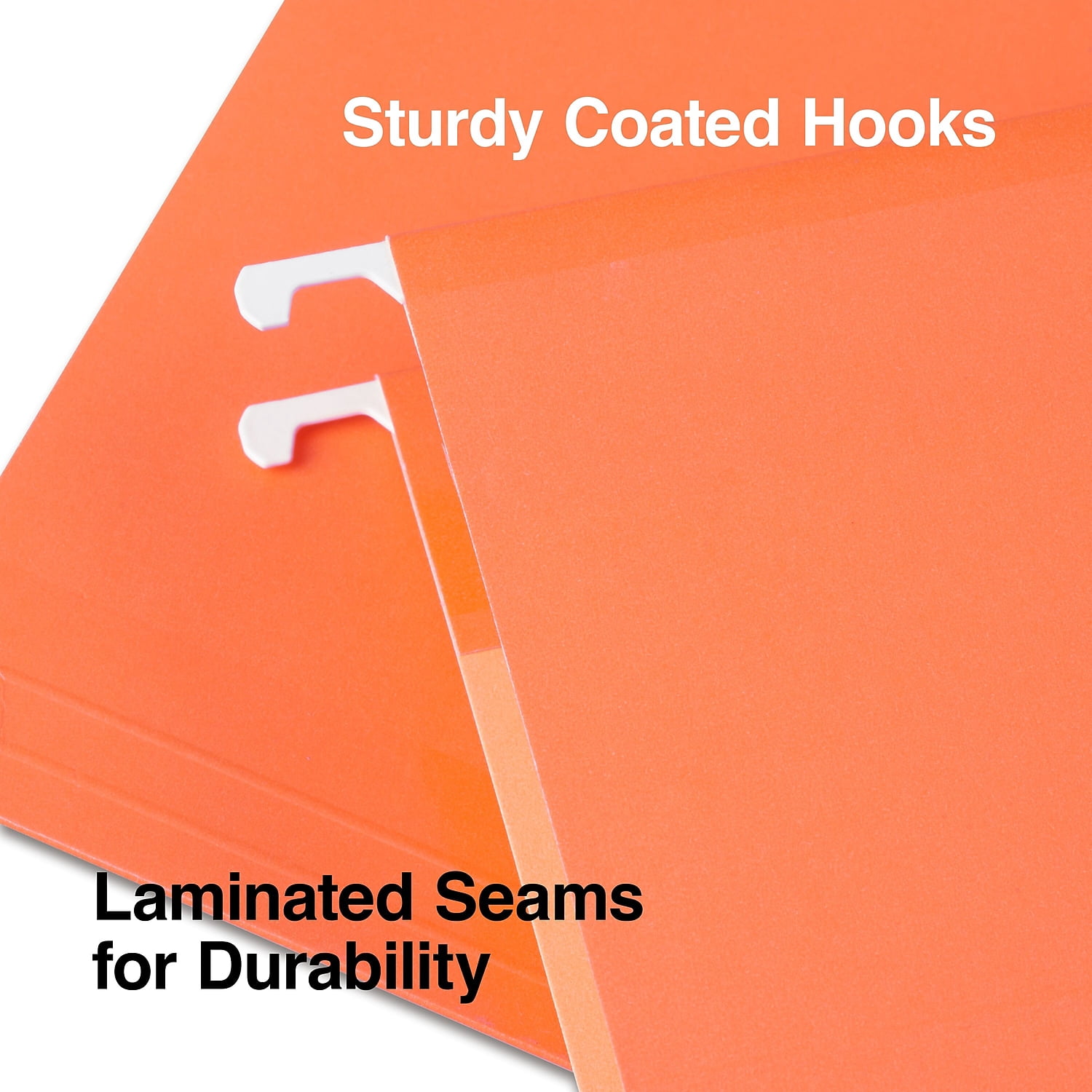 HITOUCH BUSINESS SERVICES Reinforced Hanging File Folders 5-Tab Legal Size Assorted Colors 25/BX