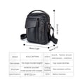 thumbnail image 1 of Bolsos De Hombro De Negocios De Cuero Bolso De Hombre Bolso De Mensajero Bolsos De Hombro De Negocios De Cuero Bolso Bandolera Bolso De Hombre De Moda Bolso De Mensajero Bolso De, 1 of 8