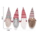 thumbnail image 4 of fundas para botellas de vino de gnomo navideño, paquete de 4 adornos para botellas de vino de gnomos suecos hechos a mano, decoraciones decorativas de Navidad de felpa escandinava de Papá Noel, decora, 4 of 5
