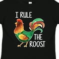 thumbnail image 4 of Inktastic Farmer I Rule the Roost Rooster Boys or Girls Toddler T-Shirt, 4 of 5