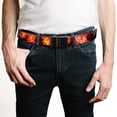 thumbnail image 2 of Adjustable Belt, Clamp Buckle, Cut-to-Fit, Scooby Doo and Shaggy Halloween Ruh Roh Orange, 2 of 3