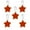 G, variant on Dvkptbk The Reflector 5Pcs Reflective Pendant Outdoor Reflective Pendant Star Shape Reflective Suitable for Backpack Riding Walking Running Travel Equipment