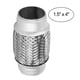 thumbnail image 2 of Adaptador De Escape De Tubo Flexible Trenzado Doble Ss De Acero Inoxidable Duradero Tubería 1.5 X 4, 2 of 7