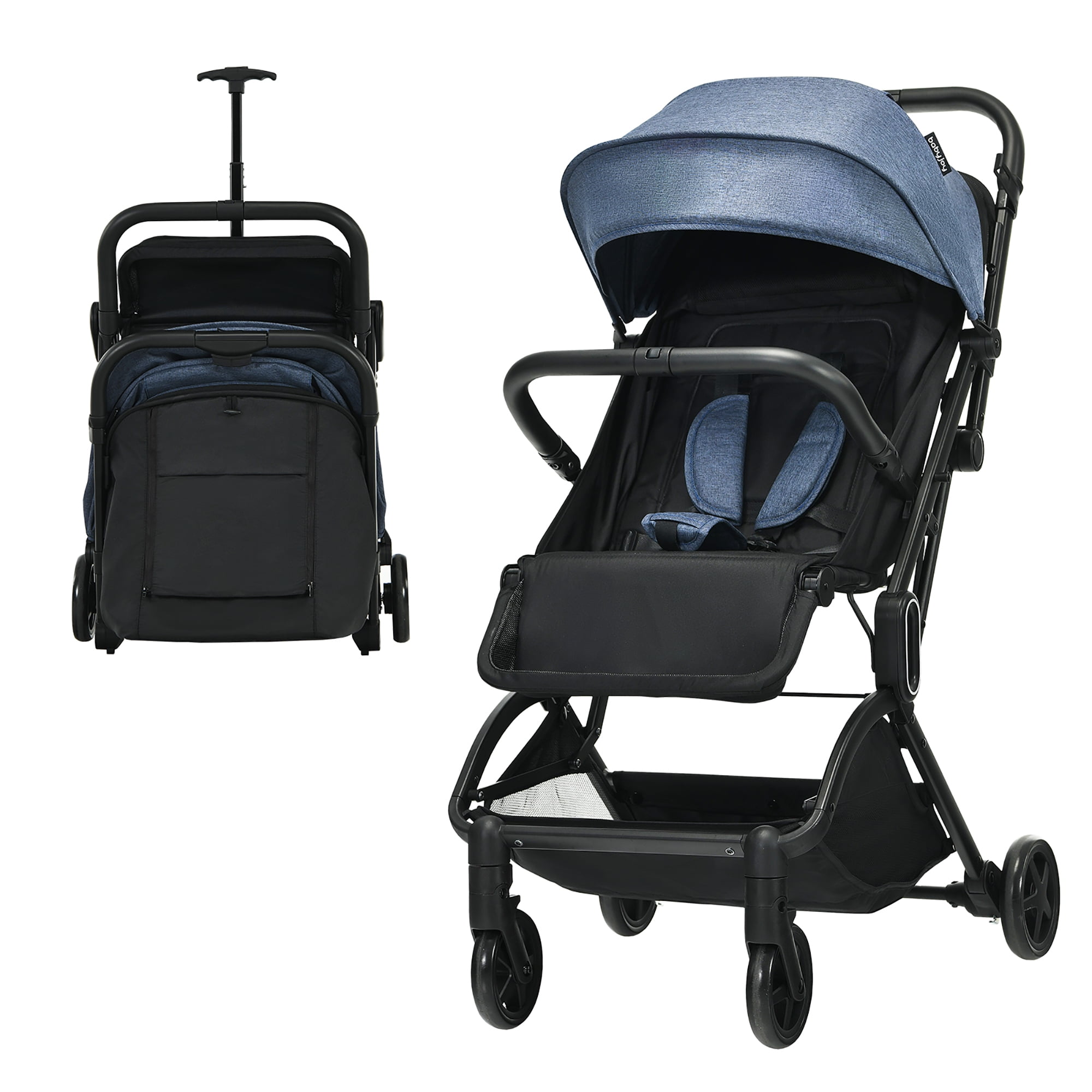 double travel stroller airplane
