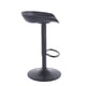 thumbnail image 4 of Sillas Shell para bar o para barra de cocina giratoria con respaldo reposapiés base metálica altura ajustable y ideal para barra de comedor cocina o bar 2 pzas, 4 of 4