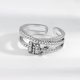 thumbnail image 2 of Anillos, Anillo de ansiedad para damas, Anillo de ansiedad para damas y niñas con cuentas (oro rosa) Yanshi anillo, 2 of 4