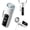 White, variant on Portable Handheld Fan with Flashlight and Cooling, 3-in-1 -/Desktop/Clip- Personal Fan, USB-C Rechargeable Long-Lasting , Quiet Turbo Fan for Travel Camping Office