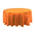thumbnail image 1 of LA Linen TCOrgz132R-OrangeO48 Nappe Ronde Miroir Organza&44; Orange - 132 Po, 1 of 1