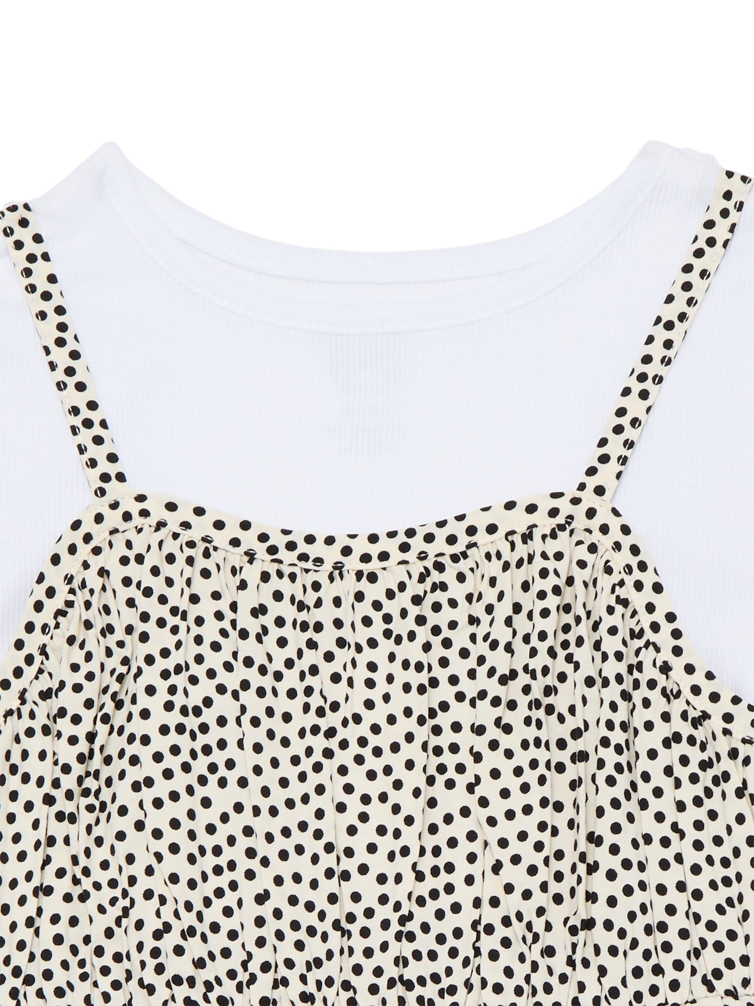 Wonder Nation Girls Cami Dress and Short Sleeve Tee, Sizes 4-18 & Plus