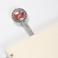 thumbnail image 3 of Coral Vintage Silver Lace-Edged Bookmark: a Gift for Readers and Book Lovers, 3 of 5
