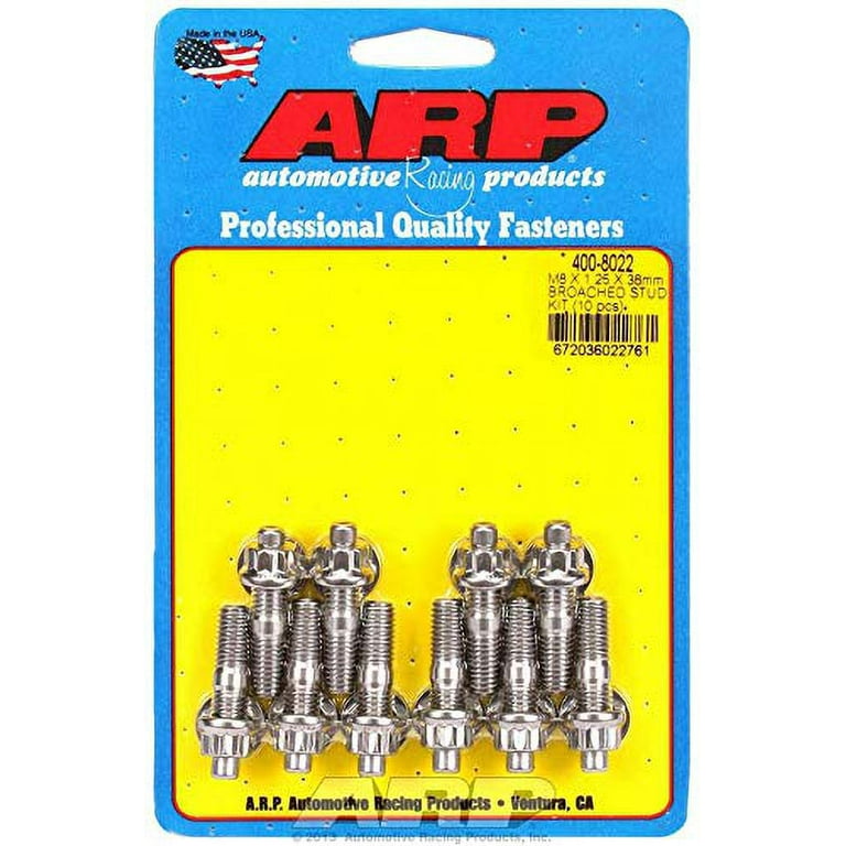 ARP 8mm x 1.25 x 3.200 Stud ARP 8mm x 1.25 x 3.200 Stud