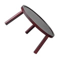 thumbnail image 2 of braveheart Flowerpot Stand Mini Wooden Stool Indoor Outdoor Plant Display Stand Rustic Home Decor Triangular Structure Is Stable Red Wood Color 14x9.5cm, 2 of 6
