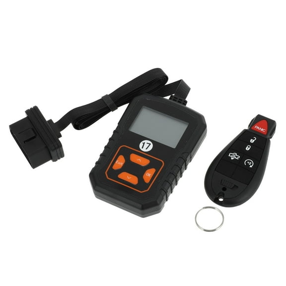 GQ453T Keyless Entry Remote Key Fob Kit DIY Tool Replacement Car Key Kit 5 Button for Dodge Challenger 2008-2012