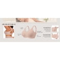 thumbnail image 6 of MINTREUS Womens Wireless Bras V Mesh Comfortable Bralette Supportive Tshirt Bra No Underwire Seamless Push Up, 6 of 8