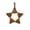 Gold, variant on Glass Bead Star Ornament - Fair Trade Christmas Decor Handmade in Uganda, East Africa