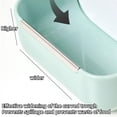 thumbnail image 5 of Rabbit Hay Feeder Guinea Pig Feeder, 2 in 1 Automatic Small Animal Food Bowl Feeding Cage Accessories 5.91''L x 6.69''W x 7.09''H, 5 of 9